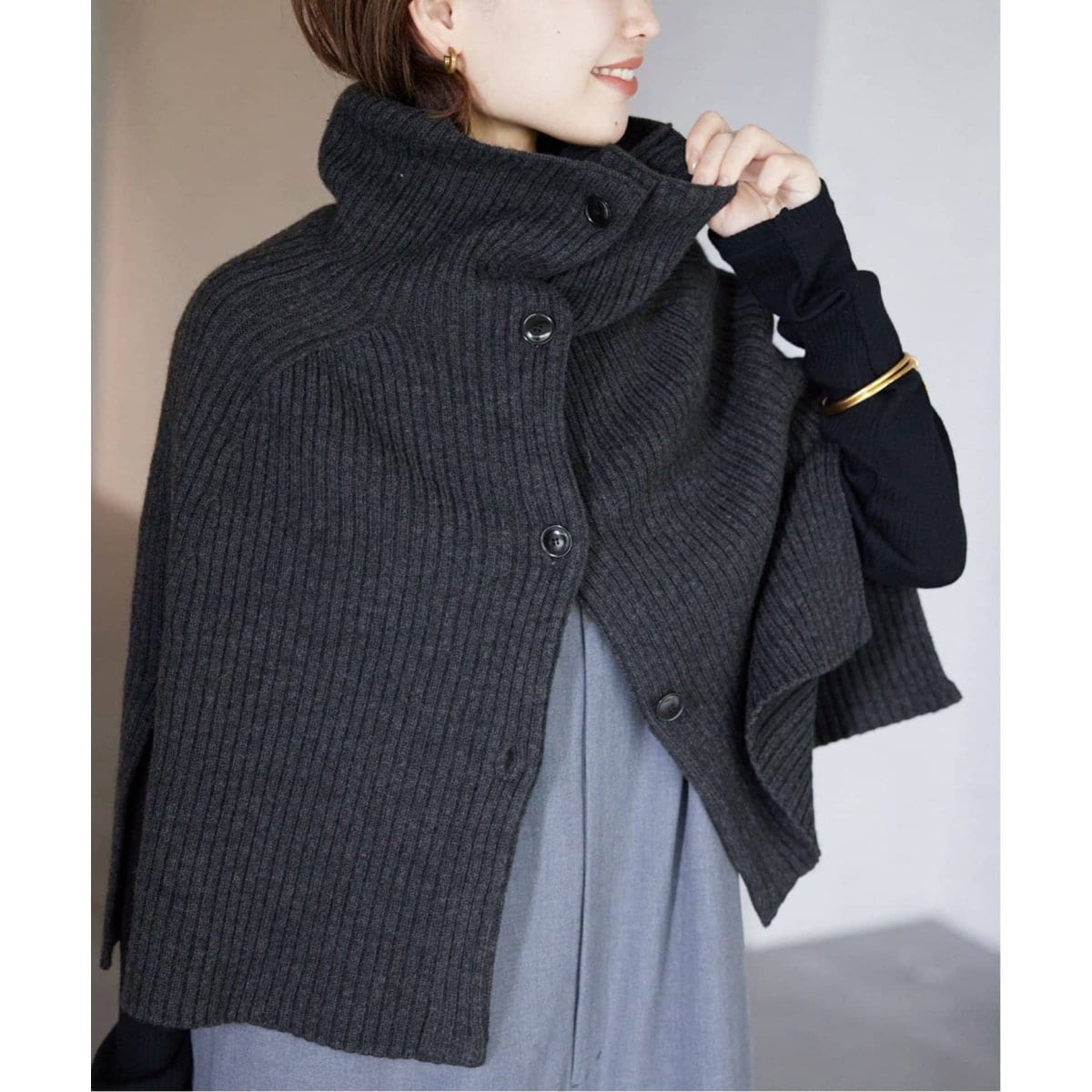 追加2》ファインウール スヌード | スローブ イエナ(SLOBE IENA