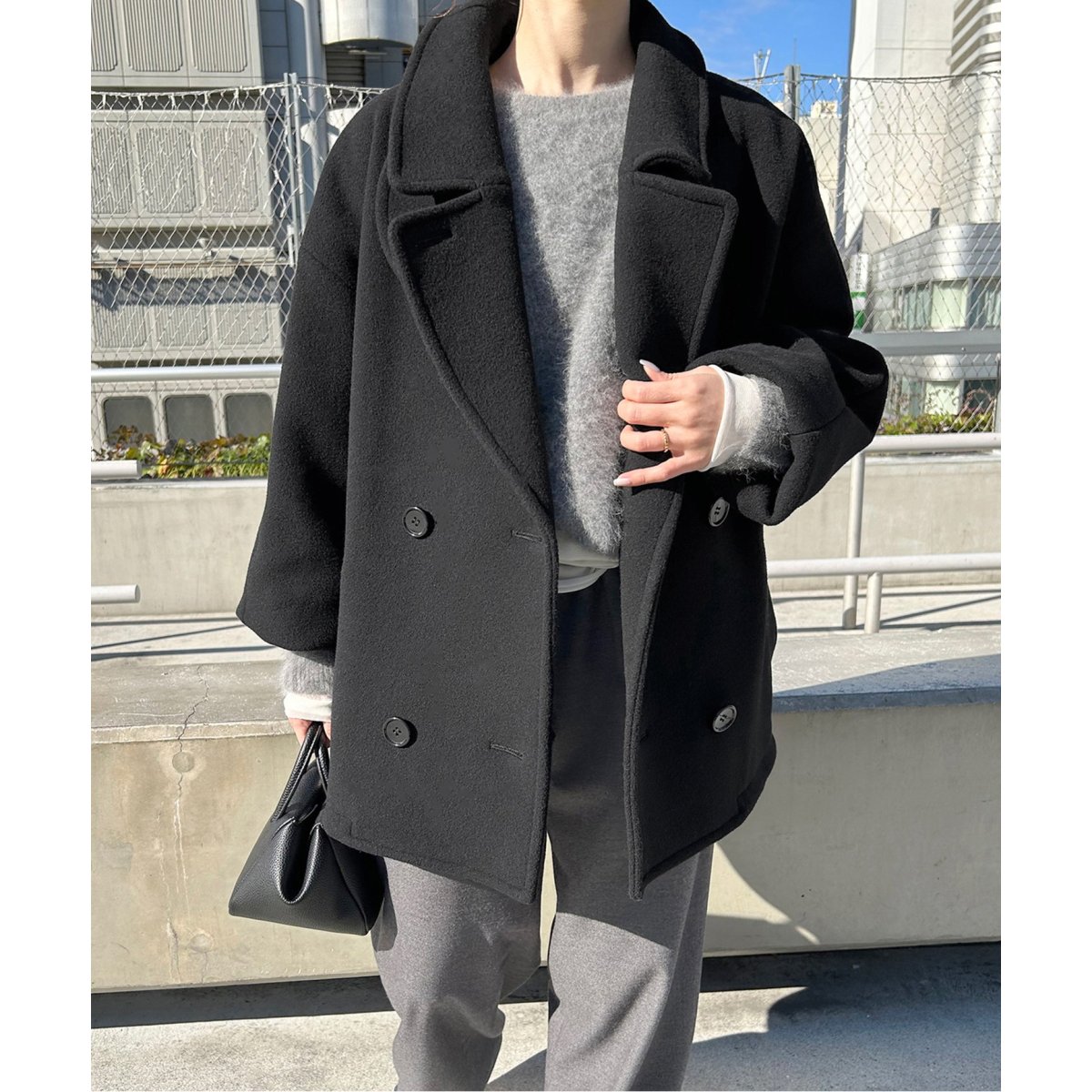 新品完売【2024AW】SLOBE IENA ショートPコート黒36 新品完売【2024AW】SLOBE IENA ショートPコート黒36 【公式通販】