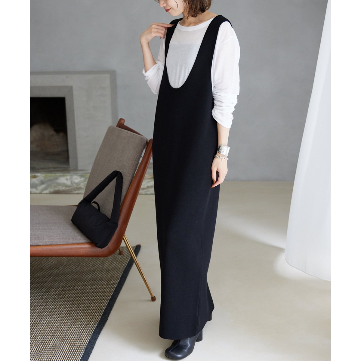 ミラノリブワンピース | スローブ イエナ(SLOBE IENA) | マルイウェブ