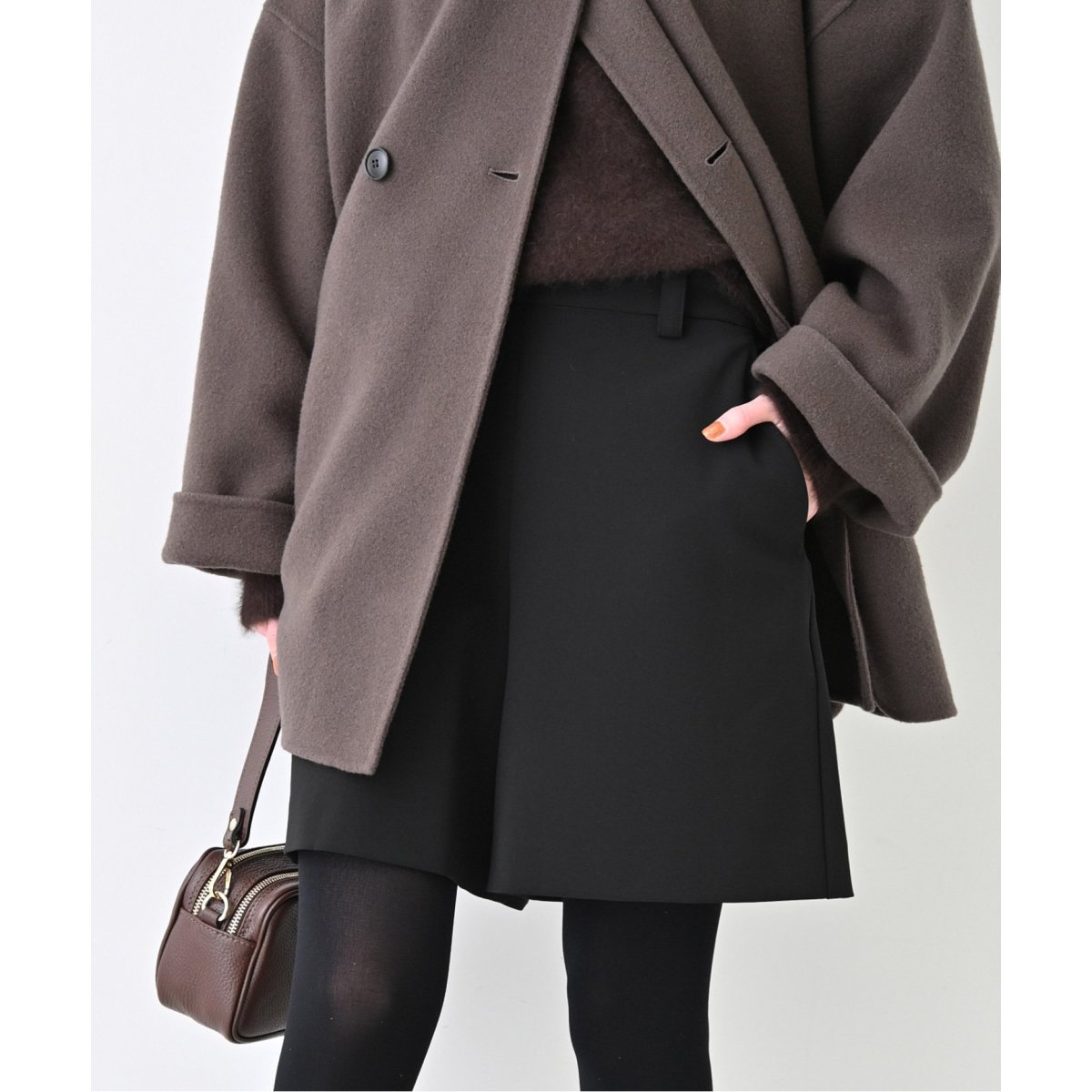 VERMEIL par iena｜ダブルクロス ストレッチパンツ | Rakuten