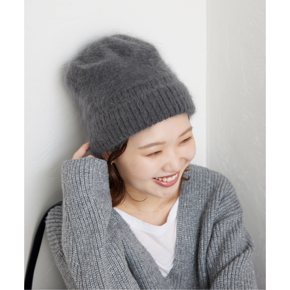 ORCIVAL/オーシバル MOHAIRニットキャップ MOHAIR MIX ORCIVAL/オーシバル MOHAIRニットキャップ #OR-H0374（ニットキャップ