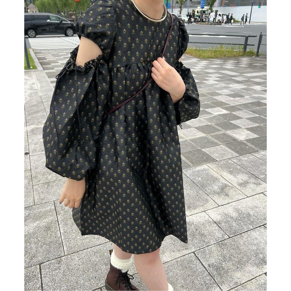 大人女性の WEB限定》SLOBE citron. イエナ スローブ | フラワーミニドレス ワンピース