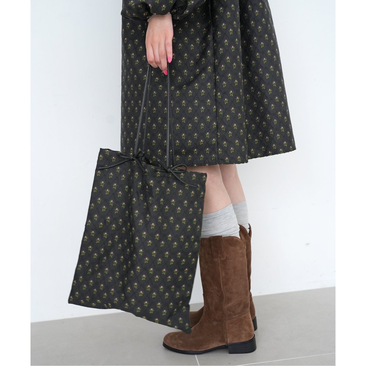 The Skirt Chronicles SLOBE別注 フォトプリントトート