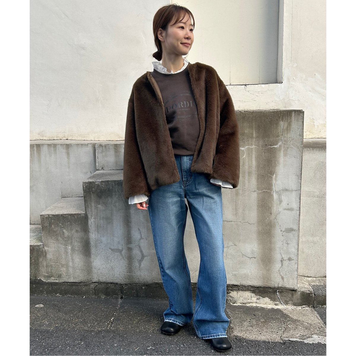 Mink Fake fur Coat | スローブ イエナ(SLOBE IENA) | マルイウェブ