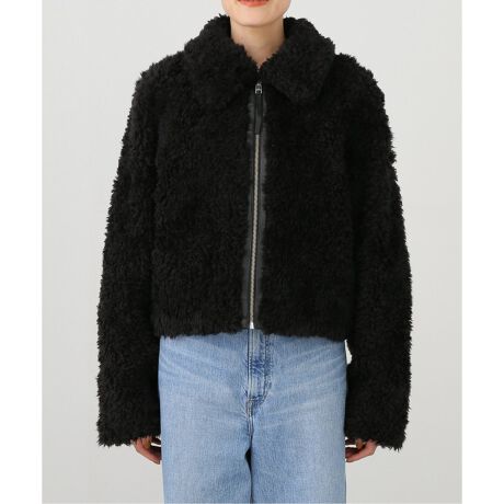 LOW CLASSIC/ロウ クラシック FUR JACKET LW244JK04_BK | スローブ 