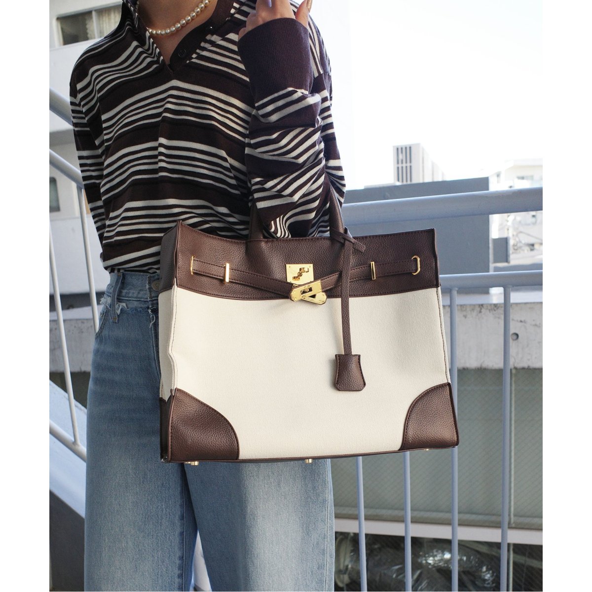 ✤タグ付き新品✤SLOBE IENA キャンバスBIG TOTE BAG SLOBE キャンバスBIG TOTE | スローブ イエナ(SLOBE IENA