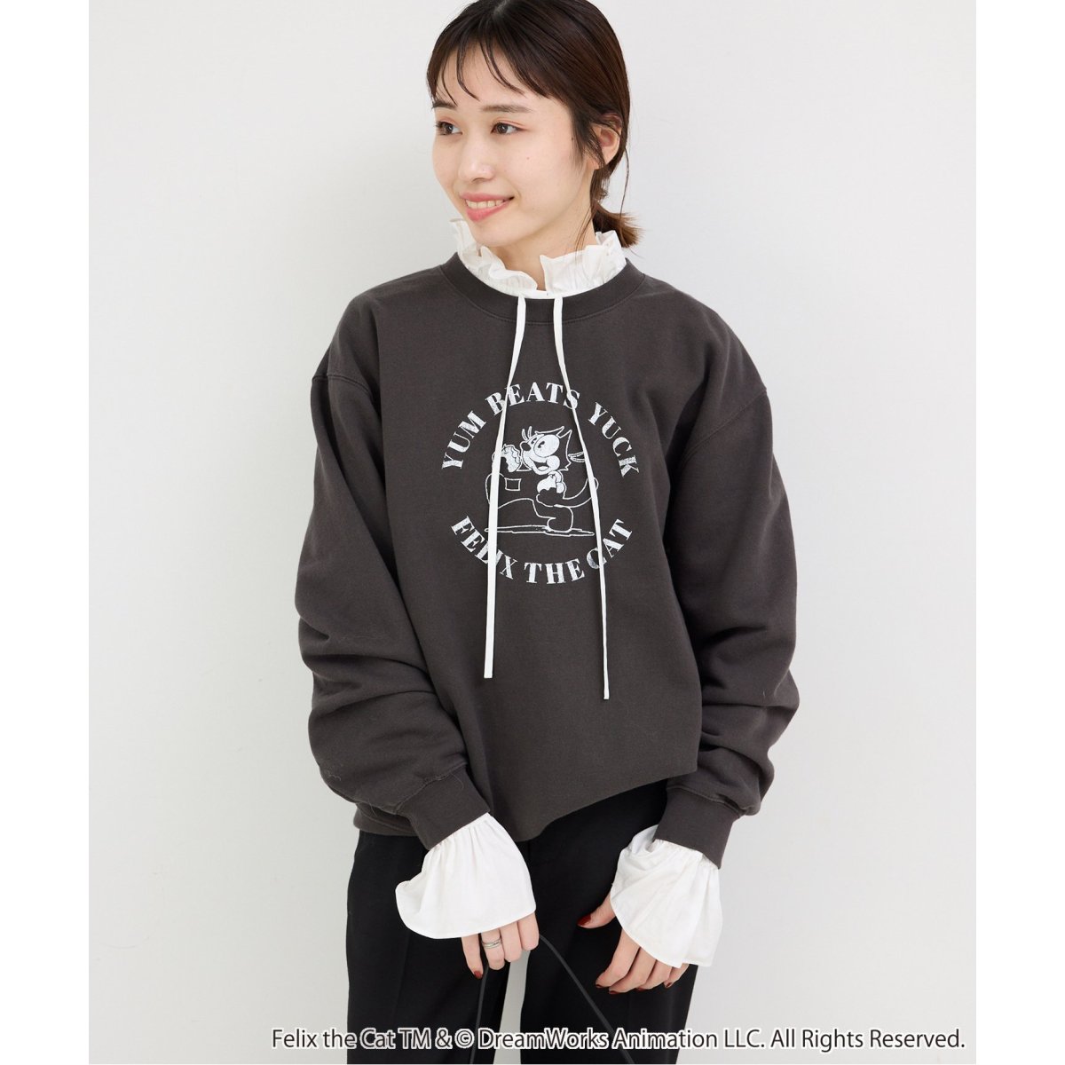 【未使用】スローブイエナバルミーデイズ SLOBE別注 FELIX スウェット BALMYDAYS/バルミーデイズ SLOBE別注 FELIX スウェット BAL-25SS