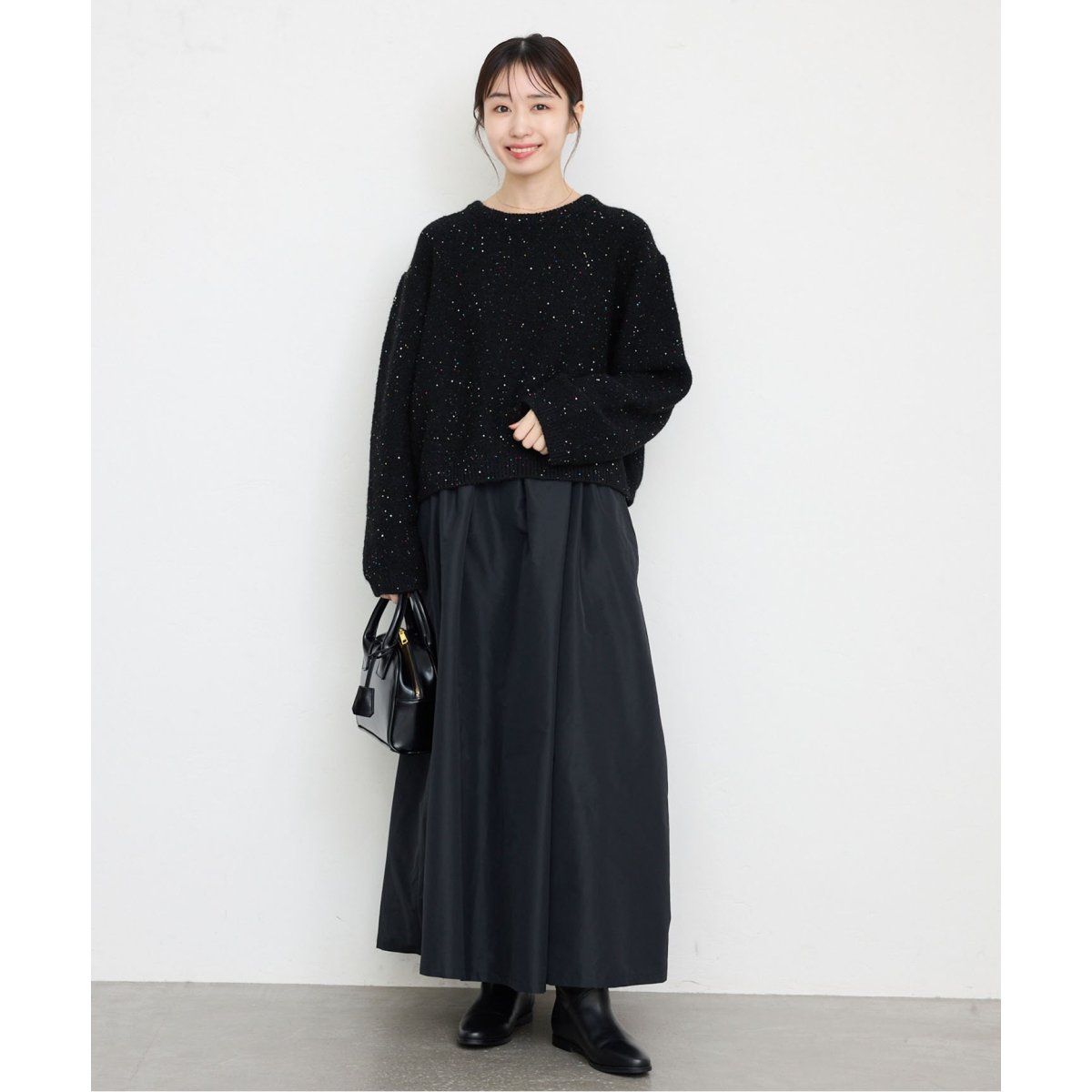 flowerスパンコールプルオーバー | スローブ イエナ(SLOBE IENA