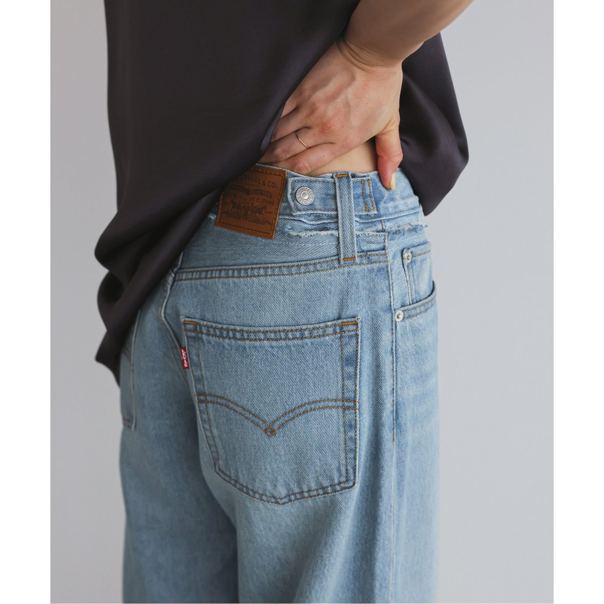Levi's/リーバイス SLOBE別注 XL straight デニムパンツ