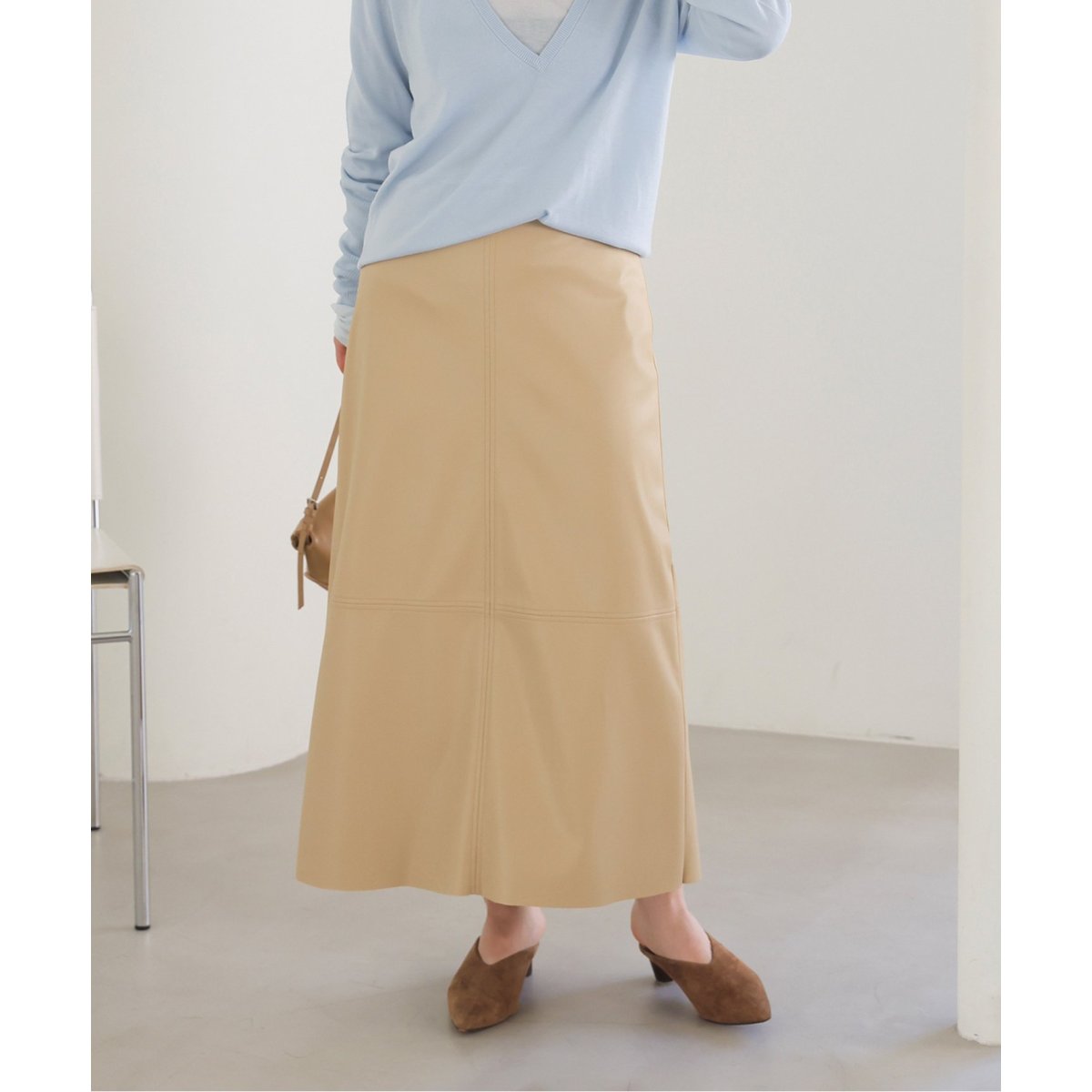 フェイクレザースカート | スローブ イエナ(SLOBE IENA) | マルイ