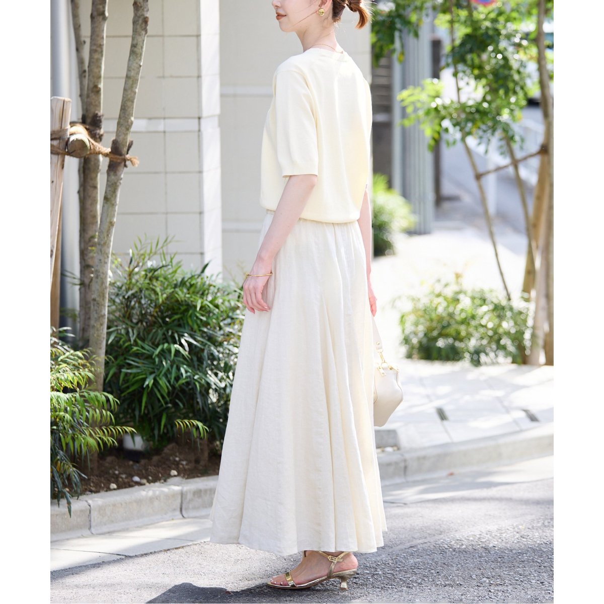 接触冷感/UV機能》FROSTYCOTTONハーフスリーブプルオーバー | スローブ