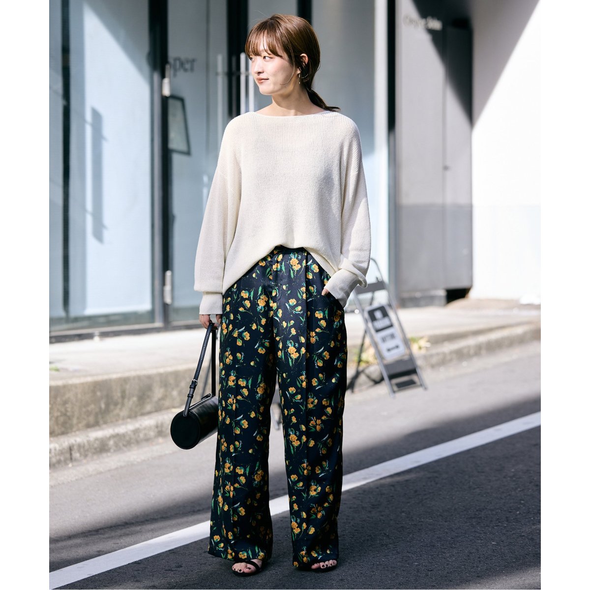 ✳︎完売品・試着のみ✳︎ SLOBE IENA リネン混畦ニット リネン混畦ニット | スローブ イエナ(SLOBE IENA) | マルイ