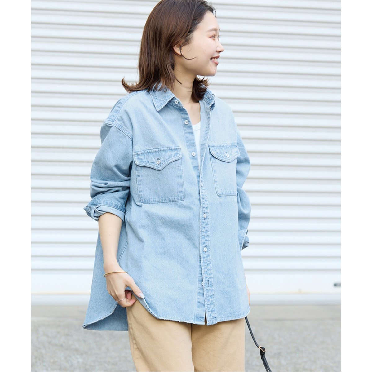 LE DENIM BDUシャツ | スローブ イエナ(SLOBE IENA) | マルイ