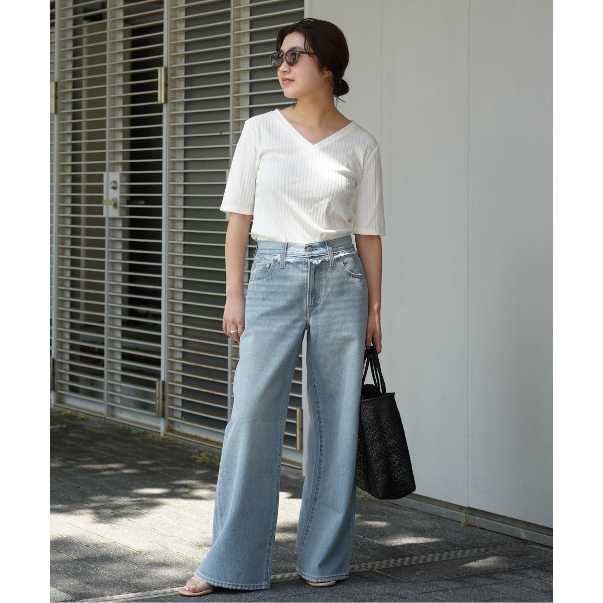 LEVI'S✨スローブイエナ別注 リーバイスプレミアムデニムパンツ 追加》Levi's/リーバイス SLOBE別注 XL straight デニムパンツ