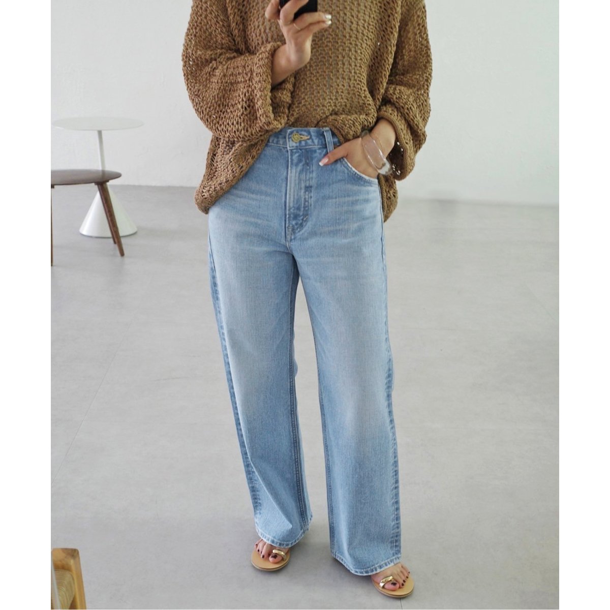【タグ付き】LEE SLOBE別注 BOYS CUT DENIM LL2641 LEE/リー SLOBE別注 BOYS CUT DENIM LL2641別注 | スローブ