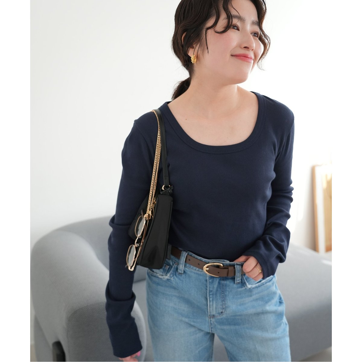 追加》SAWAHOCO パーフェクトカットソー | スローブ イエナ(SLOBE IENA