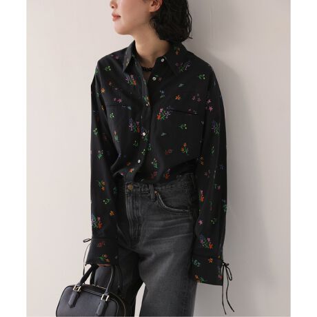 margaux/マルゴー flower western シャツ | スローブ イエナ(SLOBE 