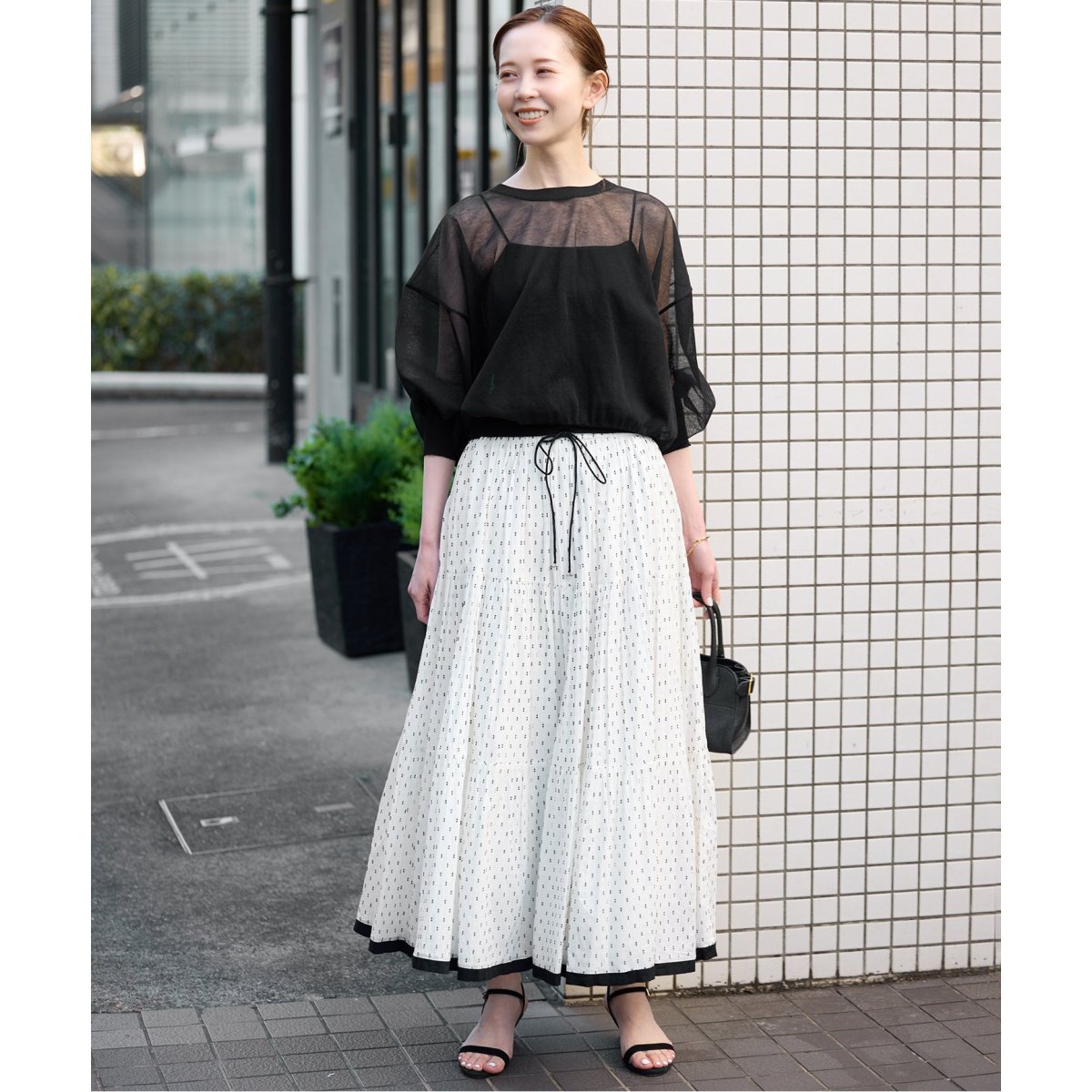 スローブイエナ　シアーラミーカーディガン SLOBE IENA｜シアーラミーカーディガン | Rakuten Fashion(楽天
