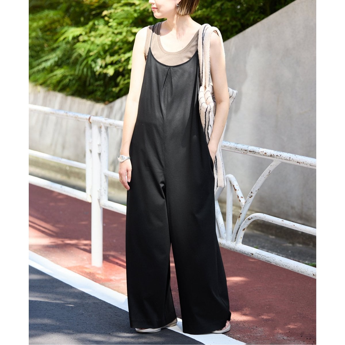 ジャーナルスタンダードレサージュ　コットンリネンキュロットパンツ journal standard L'essage（ジャーナルスタンダードレサージュ