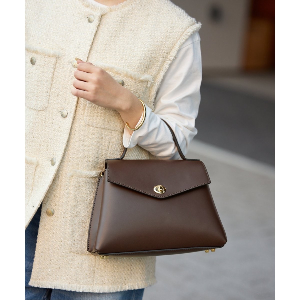追加》MARCO BIANCHINI/マルコ・ビアンキーニ レザーフラップBAG