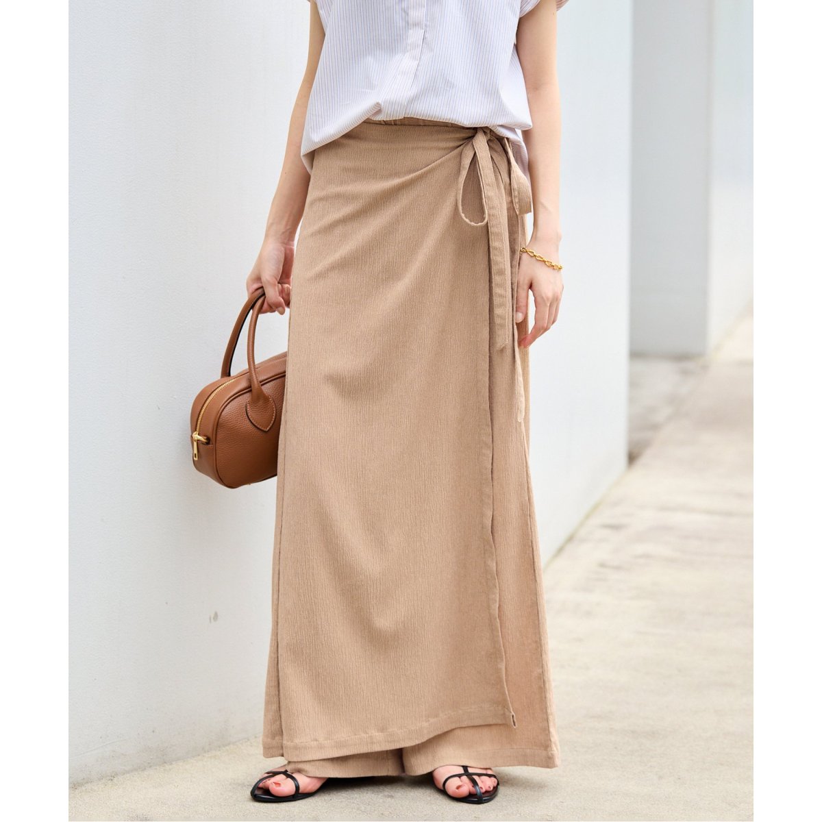 WEB限定/追加2》ラップジャージパンツ | スローブ イエナ(SLOBE IENA