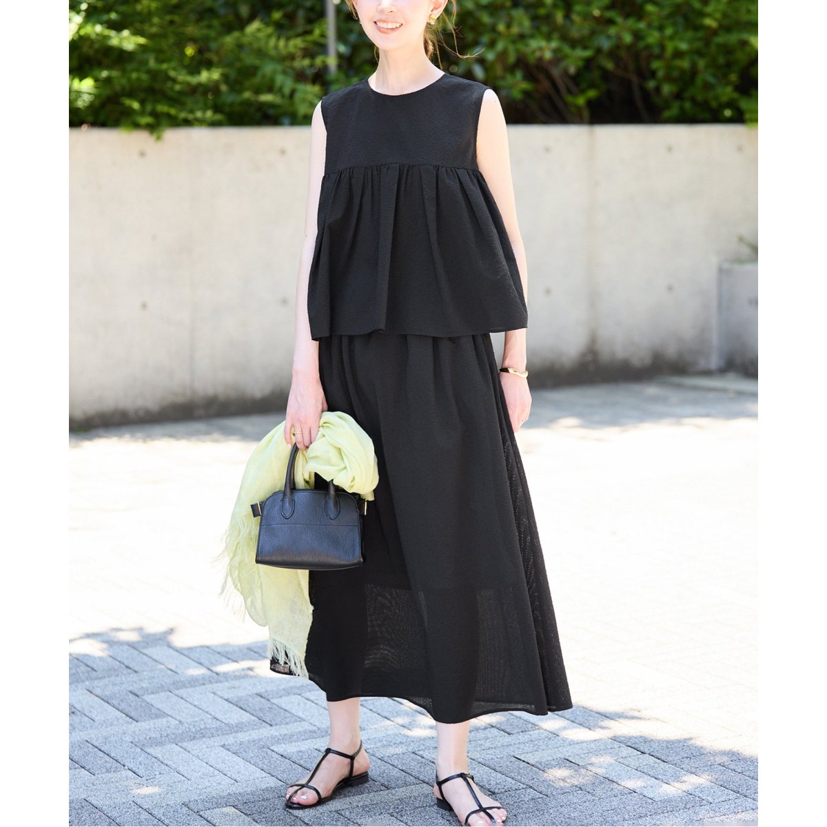 極美品　スローブイエナ　リネンフレンチフロントレギュラーシャツ　ゆったり　羽織 cb002-81603-01b.jpg?basethum=225