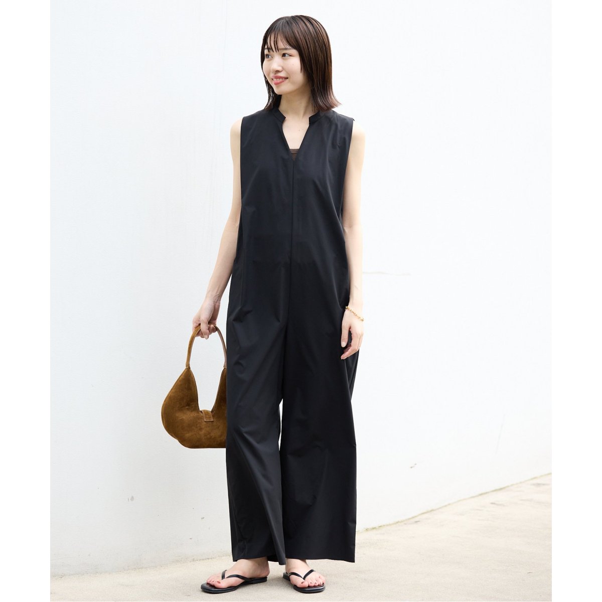 専用　新品未使用　スローブイエナ リラックスイージーオールインワン　38 WEB限定/追加2》リラックスイージーVネックオールインワン