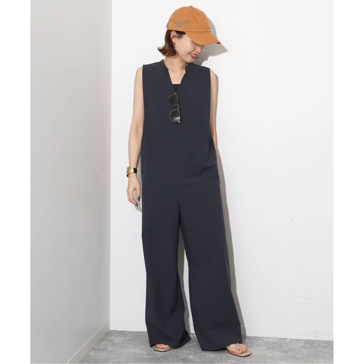 大人気★極美品★SLOBE IENA★LE DENIM Vネックオールインワン 大人気☆極美品☆SLOBE IENA☆LE DENIM Vネックオールインワン