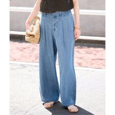《WEB限定/追加4予約》LEDENIM TUCK TROUSER