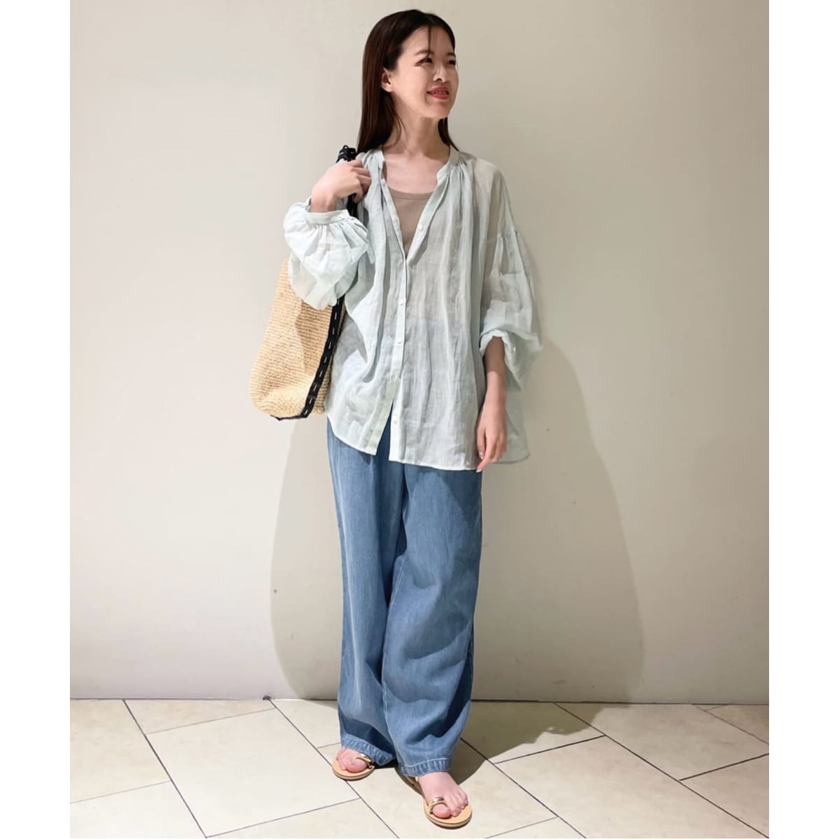 スローブイエナ★ LEDENIM TUCK TROUSER SLOBE IENA｜《追加3》LEDENIM TUCK TROUSER | Rakuten Fashion