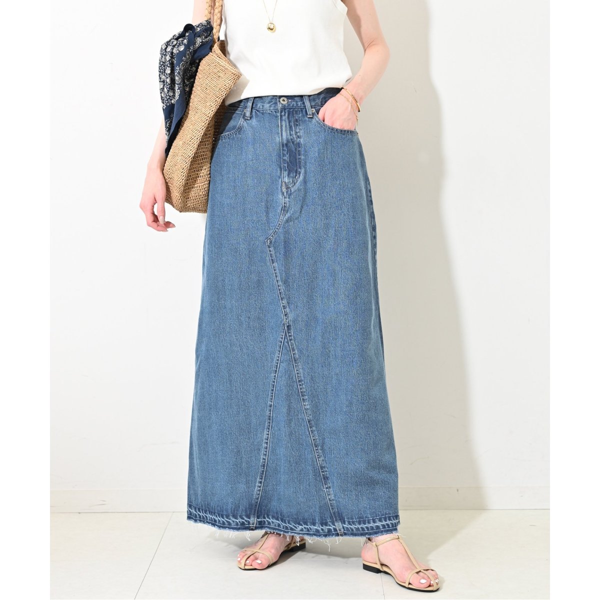 SLOBE IENA AYUPIYO スリットスカート WEB/一部店舗限定》AYUPIYO スリットスカート（その他スカート