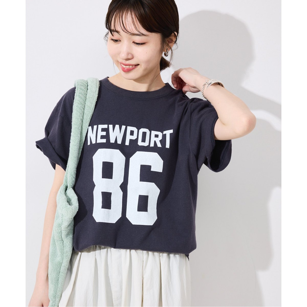 tシャツ ORCIVAL/オーシバル ゴブソデボーダーTEE #ORC0136 レディース ORCIVAL tシャツ ORCIVAL/オーシバル ゴブソデボーダーTEE