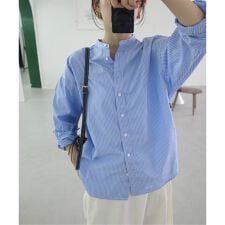 《追加》ROYAL NAVY/ロイヤルネイビー SLOBE別注 バンドカラーシャツ