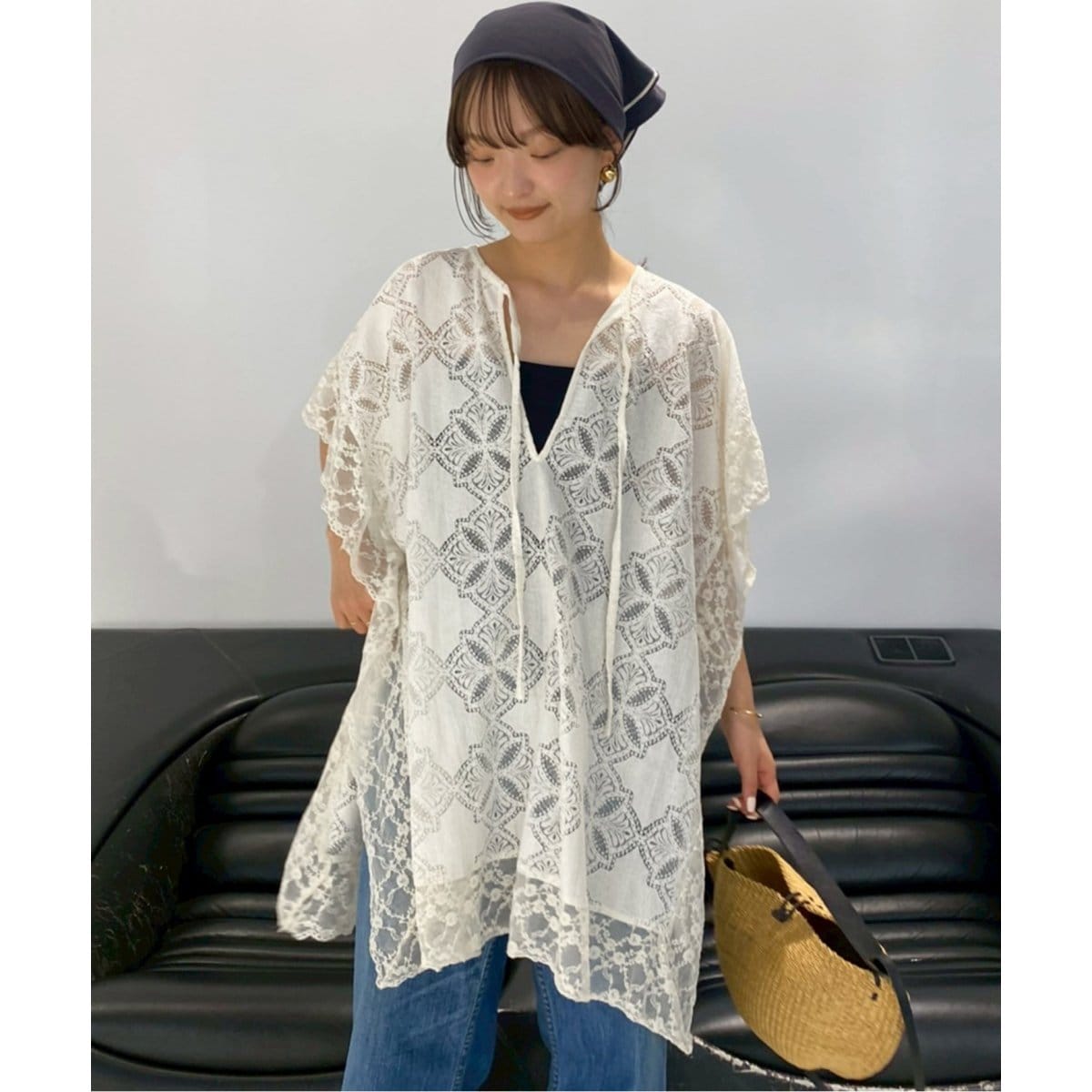 SLOBE ラミー　スキッパーシャツ　スローブ　リネン SLOBE IENA｜ラミースキッパーシャツ | Rakuten Fashion(楽天