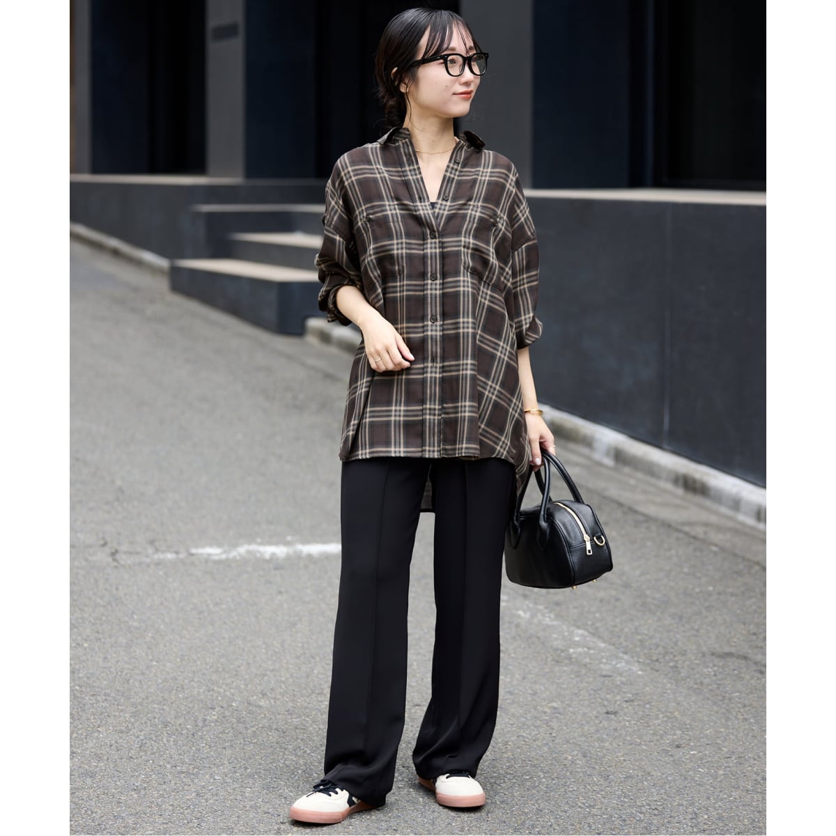 ビエラチェックルーズシャツ | スローブ イエナ(SLOBE IENA