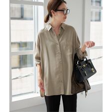 フロントスキッパーラッフルブラウス | スローブ イエナ(SLOBE IENA  