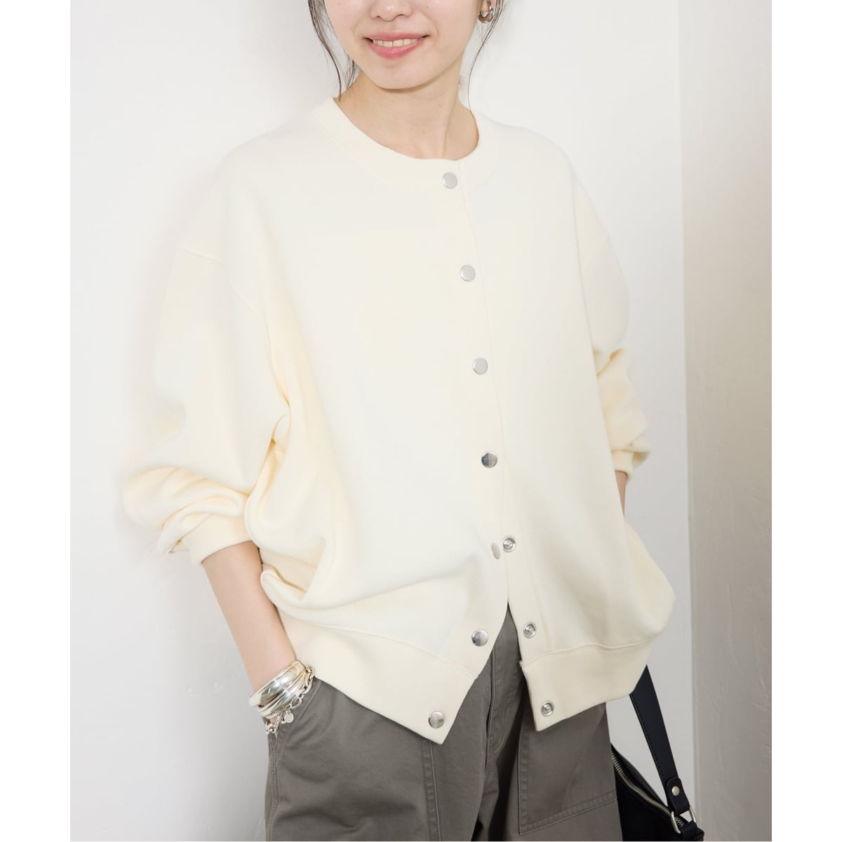 IENA フレンチリネン7分袖カーディガン フレンチリネン7分袖カーディガン | イエナ(IENA) | マルイ