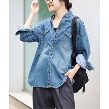 《WEB限定/追加予約》LE DENIM BDUシャツ