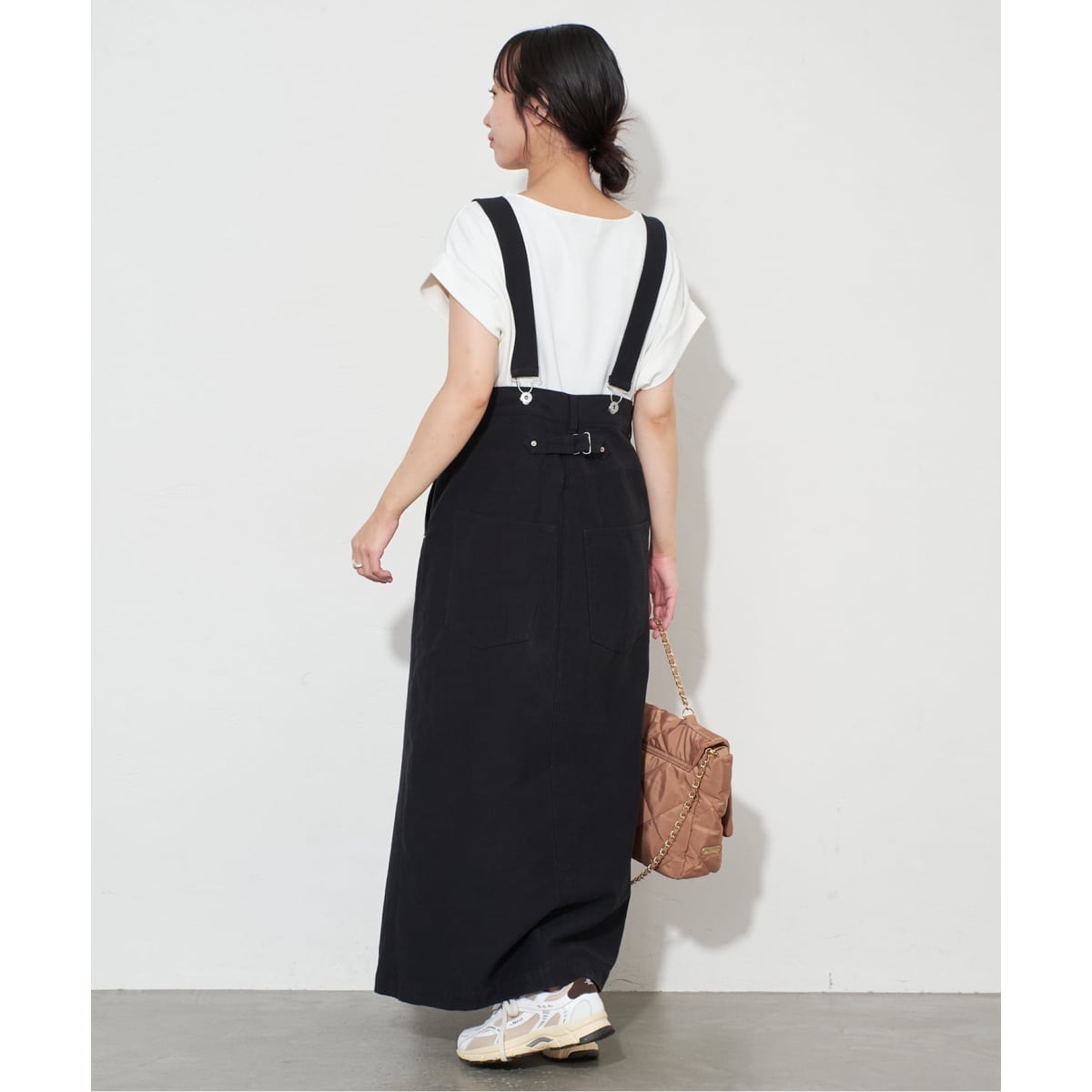 WEB限定/追加》ハイウエストジャンパースカート | スローブ