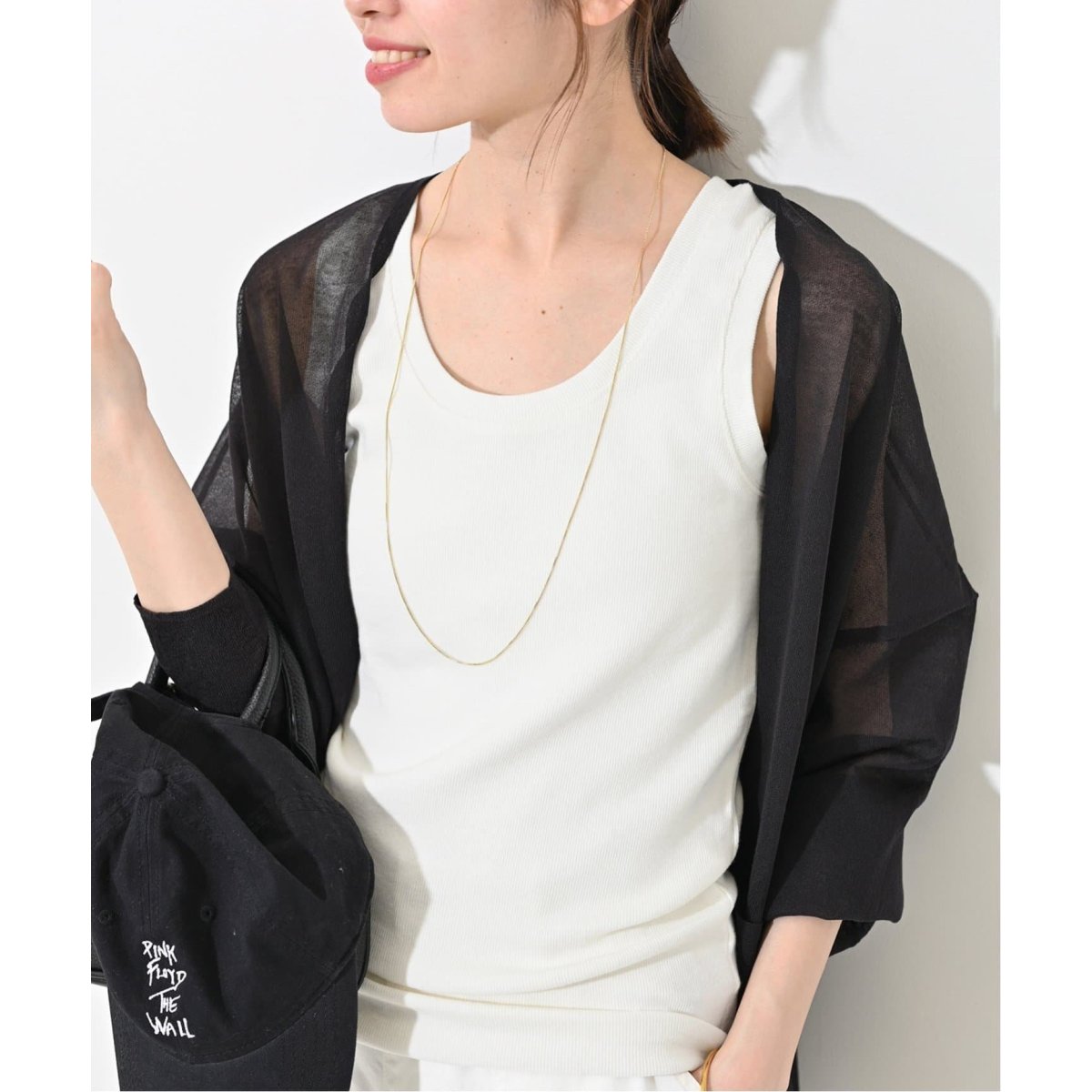 追加》甘撚テレコアメスリタンク | スピック＆スパン(Spick and Span