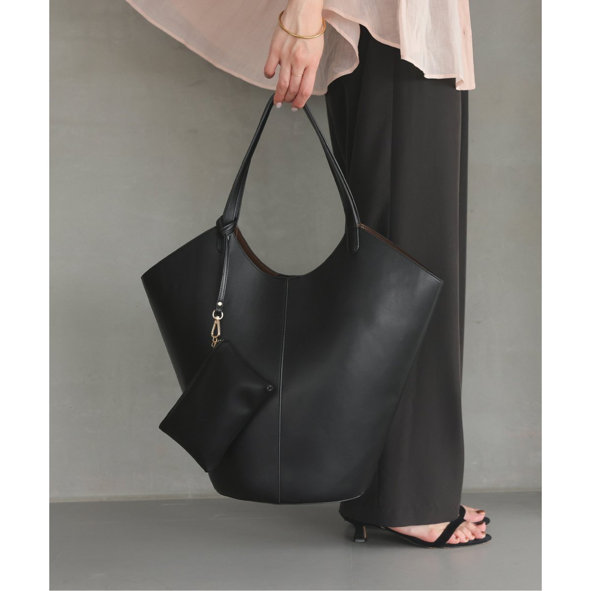 一部WEB限定/追加》SLOBE ラウンドビッグトート | スローブ イエナ