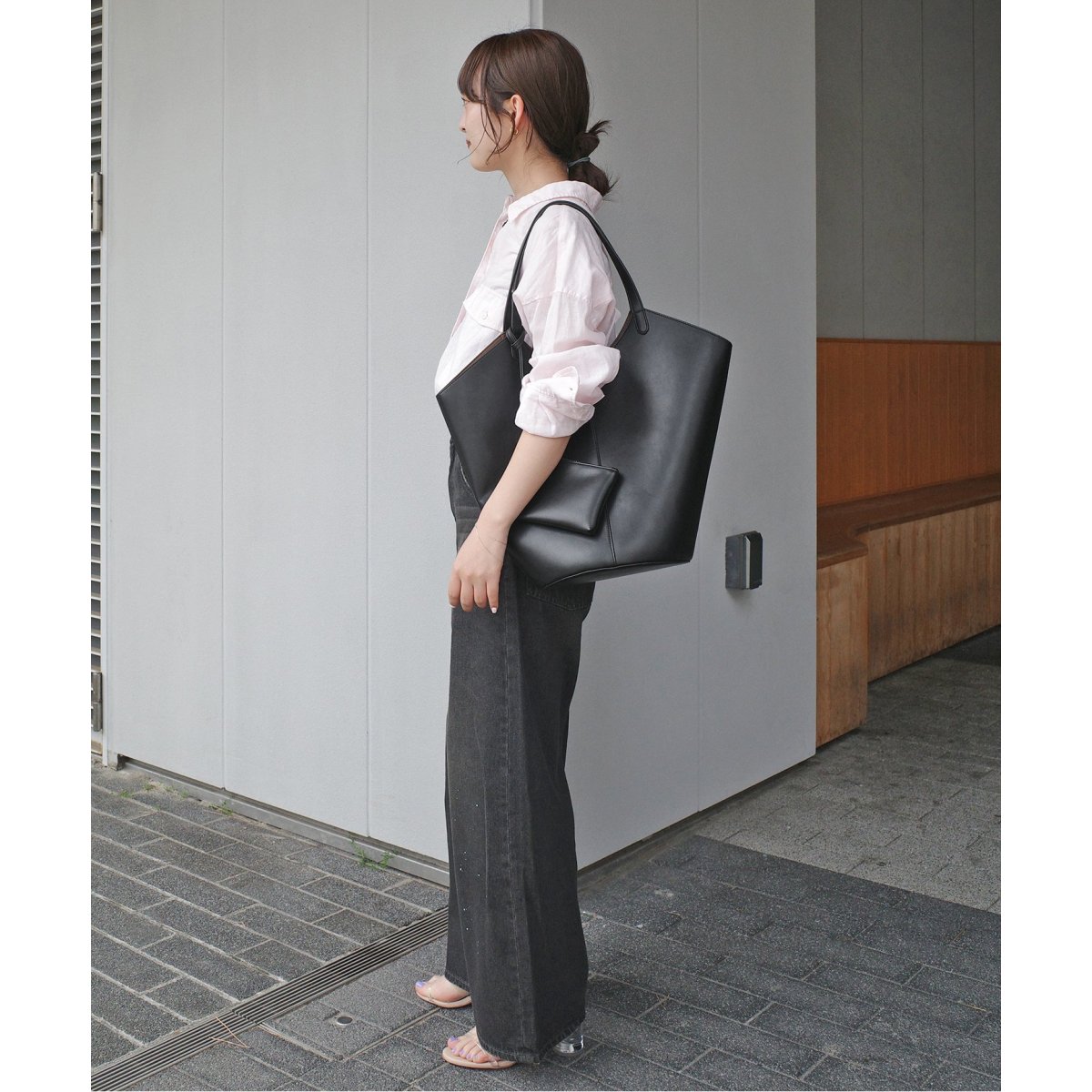 一部WEB限定/追加》SLOBE ラウンドビッグトート | スローブ イエナ