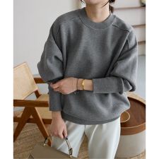 スローブ イエナ(SLOBE IENA)の《WEB限定/追加》オーバーサイズ スウェットライクニット