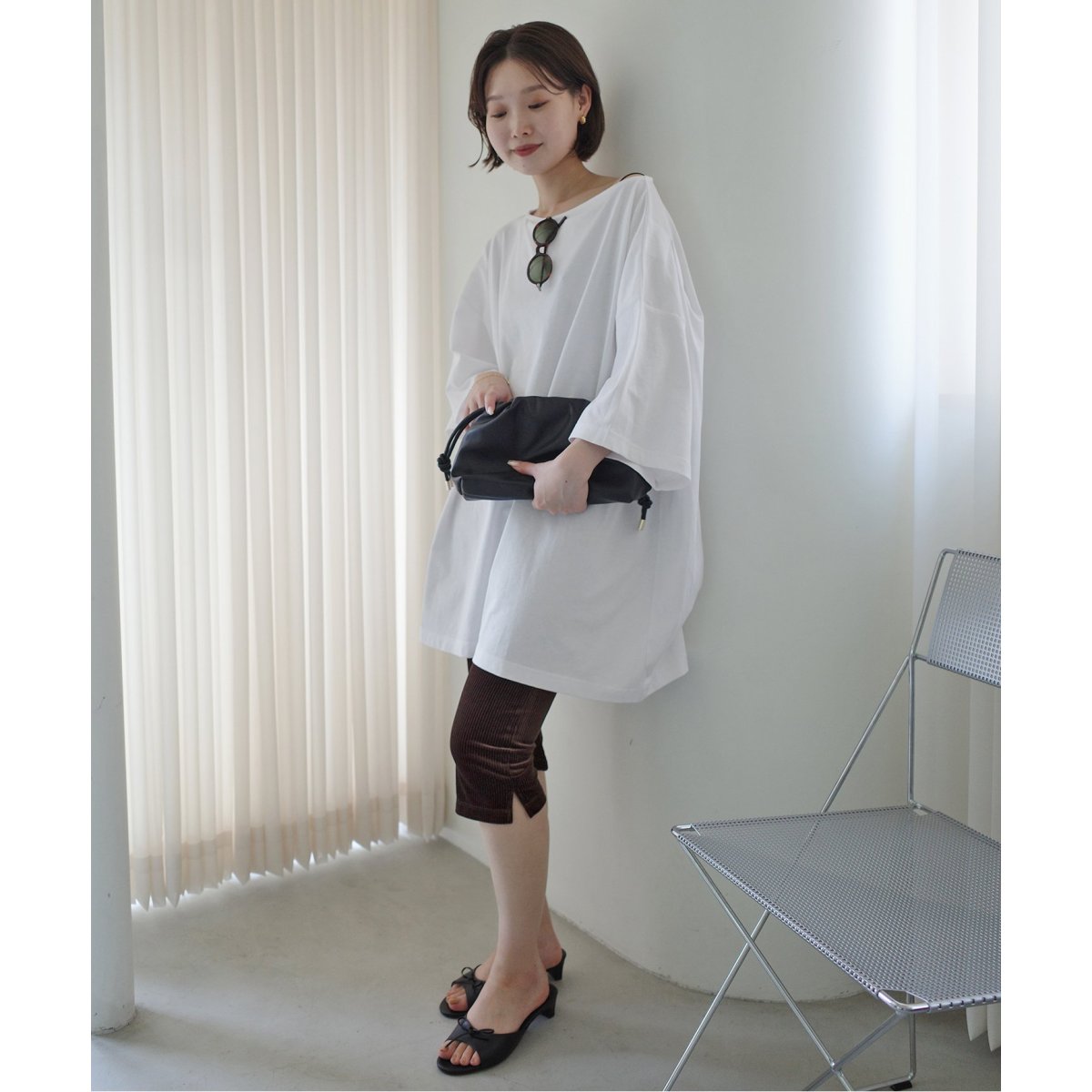 Plus by ONIT オニット SLOBE別注 BIGTEE レギンスセット SLOBE IENA｜《2枚セット/追加予約》Plus by ONIT/オニット