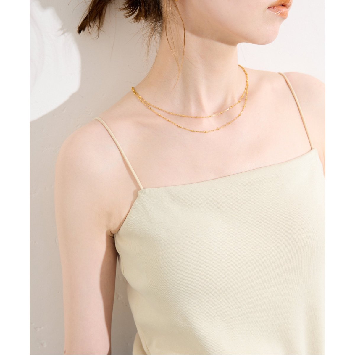 イエナ　カップ付きキャミソール スムース ブラキャミソール（カップ付きインナー）｜IENA