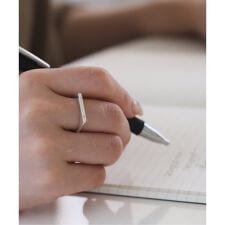 unique/ユニーク SLOBE別注 ダイヤモンド2粒リング