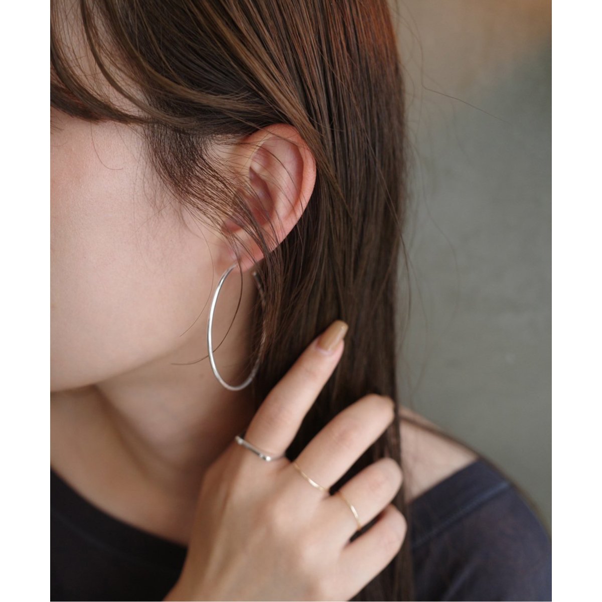 unique/ユニーク SLOBE別注 ダイヤモンドチェーンピアス unique/ユニーク SLOBE別注 ダイヤモンドチェーンピアス（ピアス