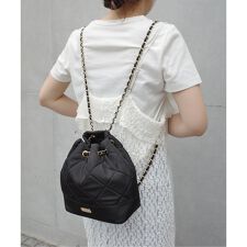 《予約》OUTDOOR/アウトドア SLOBE別注 キルティングチェーンリュック