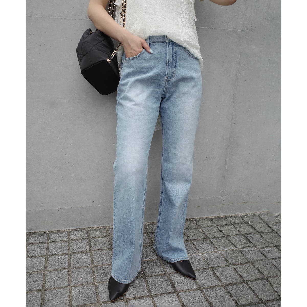 スローブイエナ　リーバイス SLOBE別注 XL straight デニム Levi's/リーバイス SLOBE別注 XL straight デニムパンツ（デニム