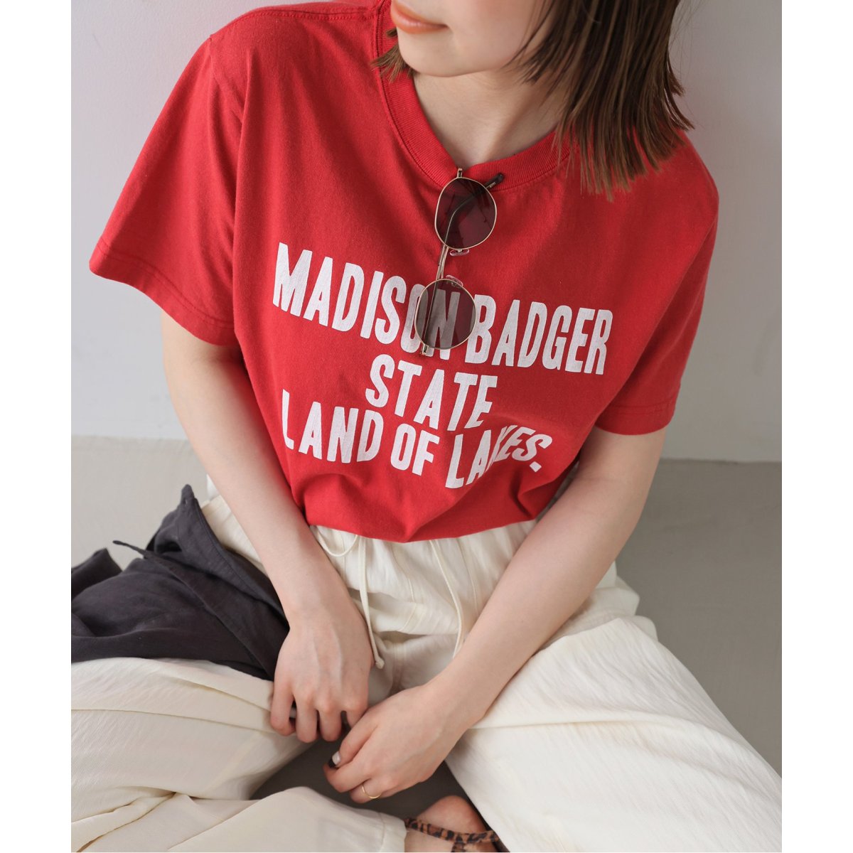 tシャツ GULFCOAST SPORTSWEAR:「洗濯機可能」グラフィック TEE レディース GULFCOAST SPORTSWEAR:〈洗濯機可能〉グラフィック TEE（Tシャツ